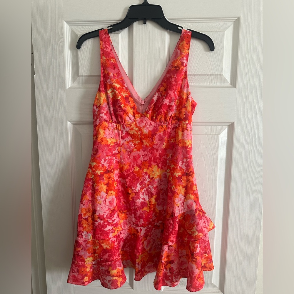 Hello Molly Pink Sleeveless Dress
